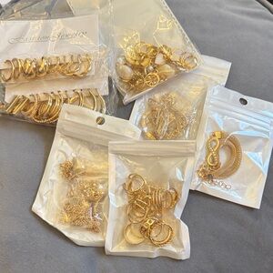 Gold Fashion Jewelry lot over 70 pieces!